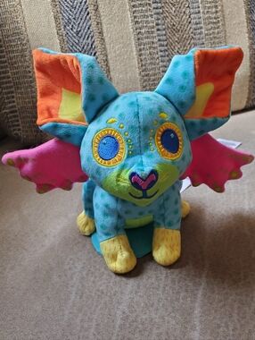 Disney Parks Pixar's Coco Alebrijes Blue Magnetic Shoulder Pal Plush